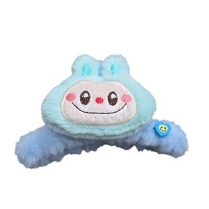 Labubu Style Fuzzy Hair Claw Clip Cute Kawaii Aesthetic Hair Accessory Gift‎